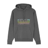 SAINT LAURENT GREY PRINTED HOODED COTTON SWEATSHIRT,3143181