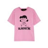 Marc Jacobs X Peanuts® The Lucy T-shirt In Pink