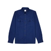 PS BY PAUL SMITH BLUE BRUSHED COTTON SHIRT,3726837
