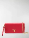 PRADA SAFFIANO LOGO PLAQUE MINI BAG,1DH029QWA14531671