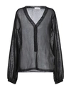 Zanone Sweaters In Black