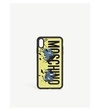 MOSCHINO Claw logo iPhone Xs Max case
