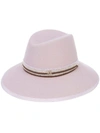 MAISON MICHEL KATE FELT HAT,4D7B4BB5-7350-0B46-9BF8-1CC3FA688E33