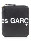 COMME DES GARÇONS Logo Print Zip Wallet