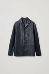 COS LEATHER OVERSHIRT,0855296002009