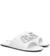 BALENCIAGA BB leather sandals,P00434345