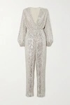 IN THE MOOD FOR LOVE BJÖRK SEQUINED TULLE JUMPSUIT