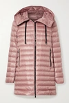 MONCLER RUBIS HOODED QUILTED SHELL DOWN JACKET