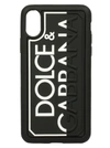 DOLCE & GABBANA LOGO EMBOSSED PHONE COVER,11193053