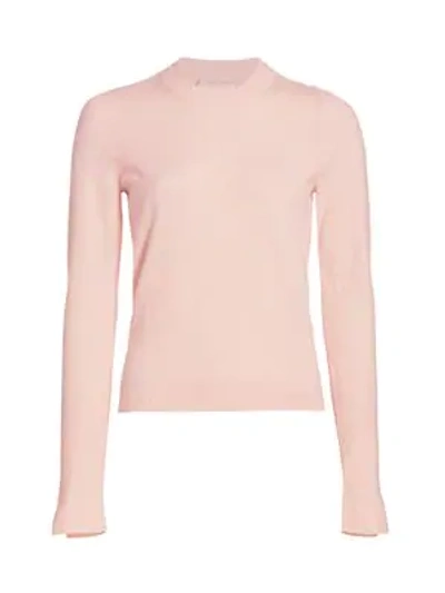 3.1 Phillip Lim / フィリップ リム Women's Cashmere Crewneck Sweater In Light Pink