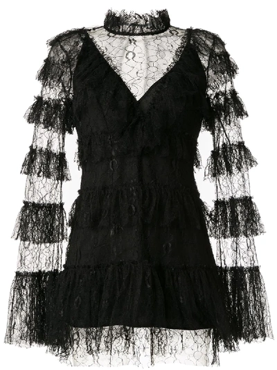 Alice Mccall Zen Mini Dress In Black | ModeSens