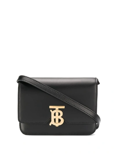 Burberry Tb Mini Crossbody Bag In 黑色