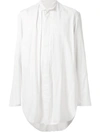 Julius Oversized Shirt In White