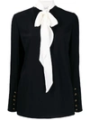 GIVENCHY PUSSY BOW DETAIL BLOUSE