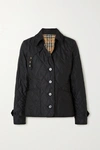 BURBERRY QUILTED SHELL JACKET