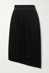 Balenciaga Gonna Fancy Pleated Skirt Da Donna In Nero In Black