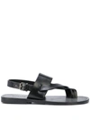 SAINT LAURENT CULVER SANDALS