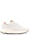 Buttero Leather Low-top Sneakers In White