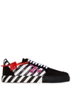 OFF-WHITE VULCANIZED PULL-TIE SNEAKERS