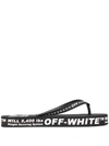 OFF-WHITE FLIP FLOP BLACK NO COLOR