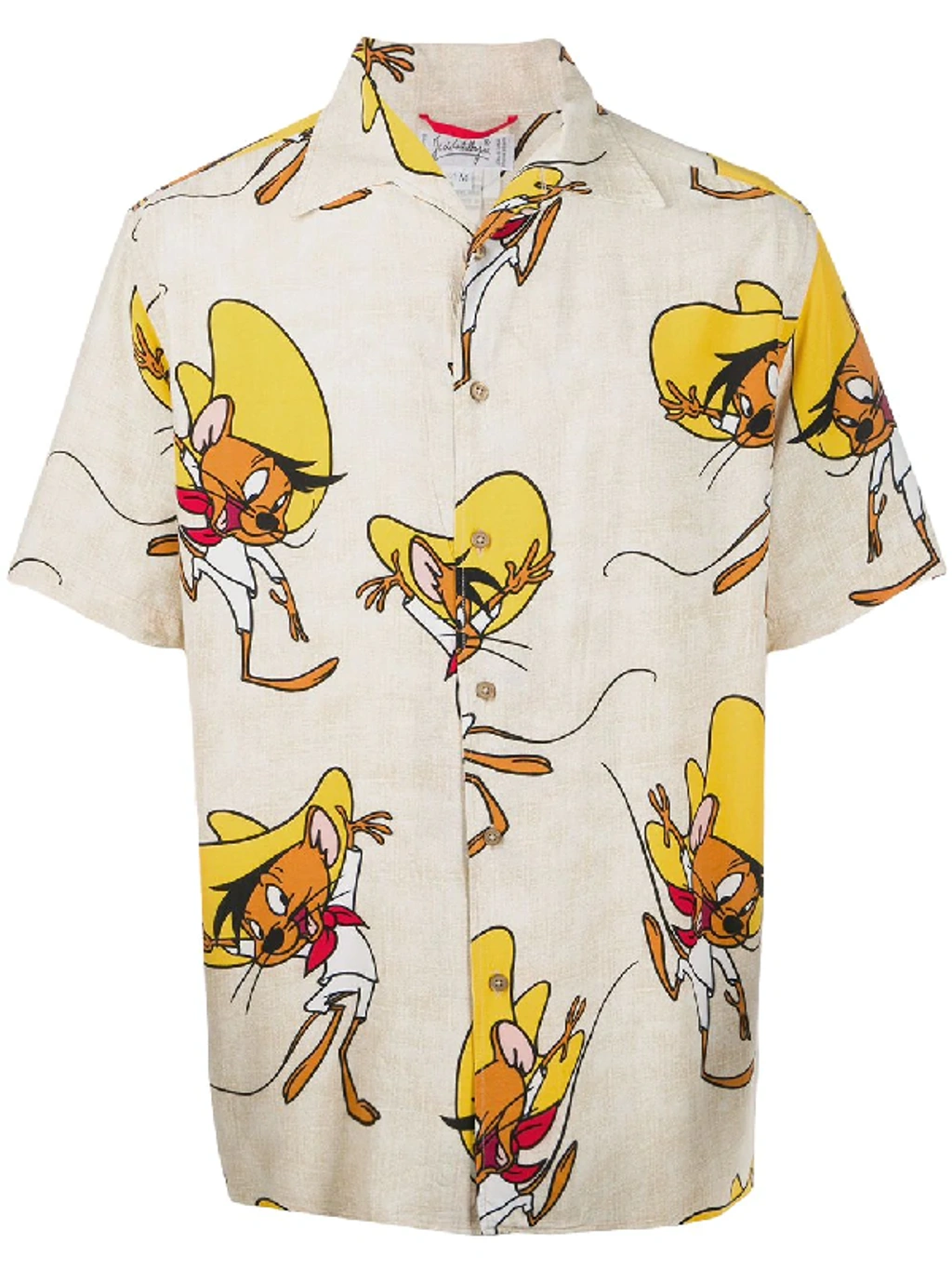 Pre-owned Jc De Castelbajac 1980's 'speedy Gonzales' Shirt In 大地