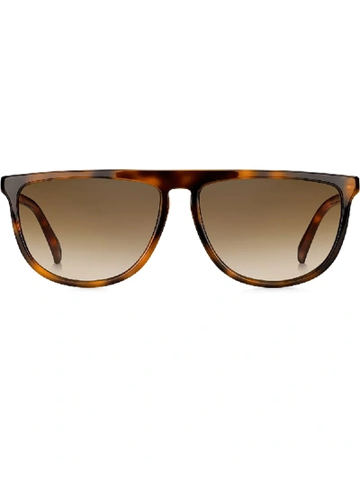 Givenchy Tortoiseshell Framed Sunglasses In 棕色