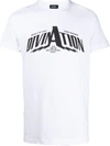 Diesel Divination Print T-shirt In 白色