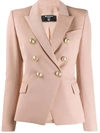 BALMAIN DOUBLE-BREASTED FITTED BLAZER