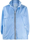 Prada Technical Lightweight Jacket In Blue