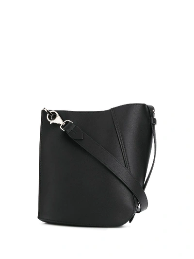 Lanvin Small Hook Shoulder Bag In 黑色