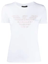 Emporio Armani Logo Print T-shirt In White