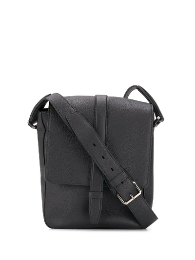 Brioni Adjustable Shoulder Bag In 黑色