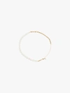 Anissa Kermiche Gold-plated Duel Pearl Necklace In Gold