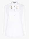 DOLCE & GABBANA EMBELLISHED TUXEDO SHIRT,F5M37ZFU5K914553705