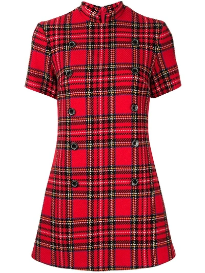 Macgraw Surrender Shift Dress In Red