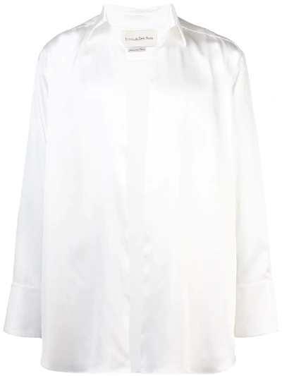 Ludovic De Saint Sernin Open-front Shirt In White