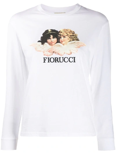 Fiorucci Vintage Angels T-shirt In White