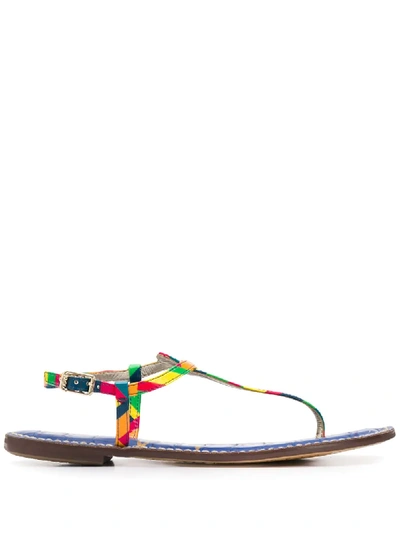 Sam Edelman Gigi Ankle-strap Sandals In Blue