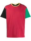 JW ANDERSON T-SHIRT IN COLOUR-BLOCK-OPTIK