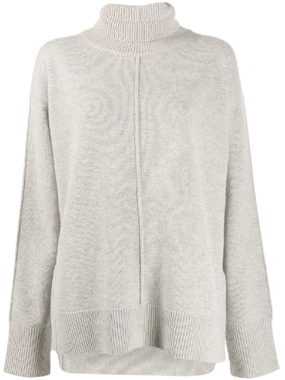 Joseph Exposed Seam Jumper In Neutrals