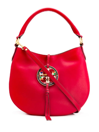 Tory Burch Miller Mini Tote Bag In Red