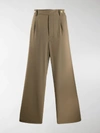 MARNI DARTED WIDE-LEG TROUSERS,14223047