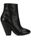 MARSÈLL REAR-ZIP ANKLE BOOTS