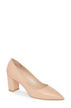 Stuart Weitzman Laney Pointed Toe Pump In Poudre