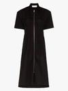 ALYX ZIP-UP COTTON SHIRT DRESS,AAWDR0030FA01BLK000114620672