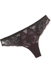 Simone Perele Promesse Tanga Lace Panties In Petal