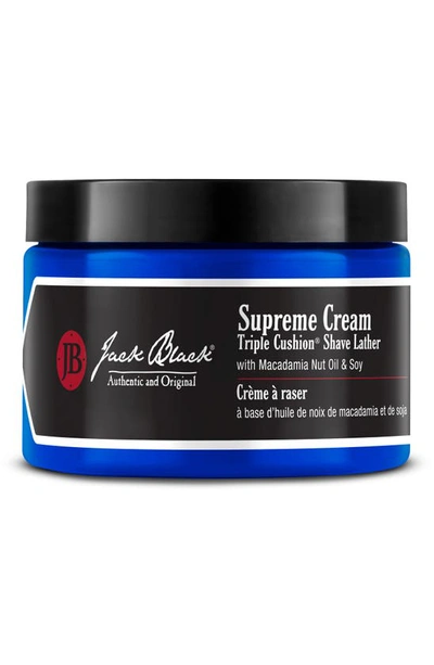 Jack Black Supreme Cream Triple Cushion® Shave Lather, 6 oz Tube In No Color