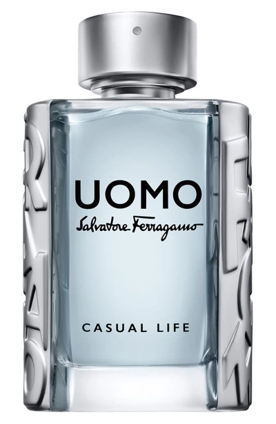 Ferragamo Uomo Casual Life Eau De Toilette Spray, 3.4-oz. In Incolore