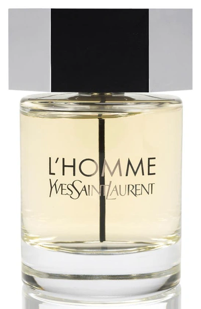 Saint Laurent Men's L'homme Eau De Toilette Spray, 3.3 Oz. In No Color