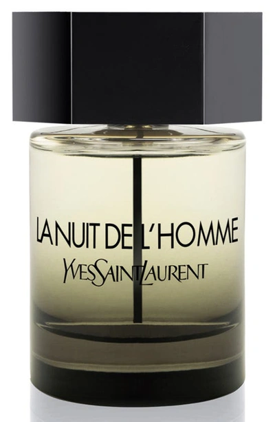 Saint Laurent La Nuit De L'homme Eau De Toilette 100ml In Black
